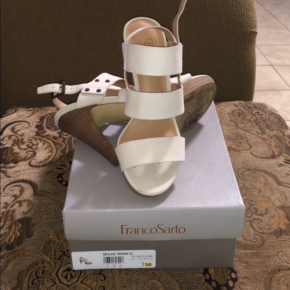 Beige/cream heels